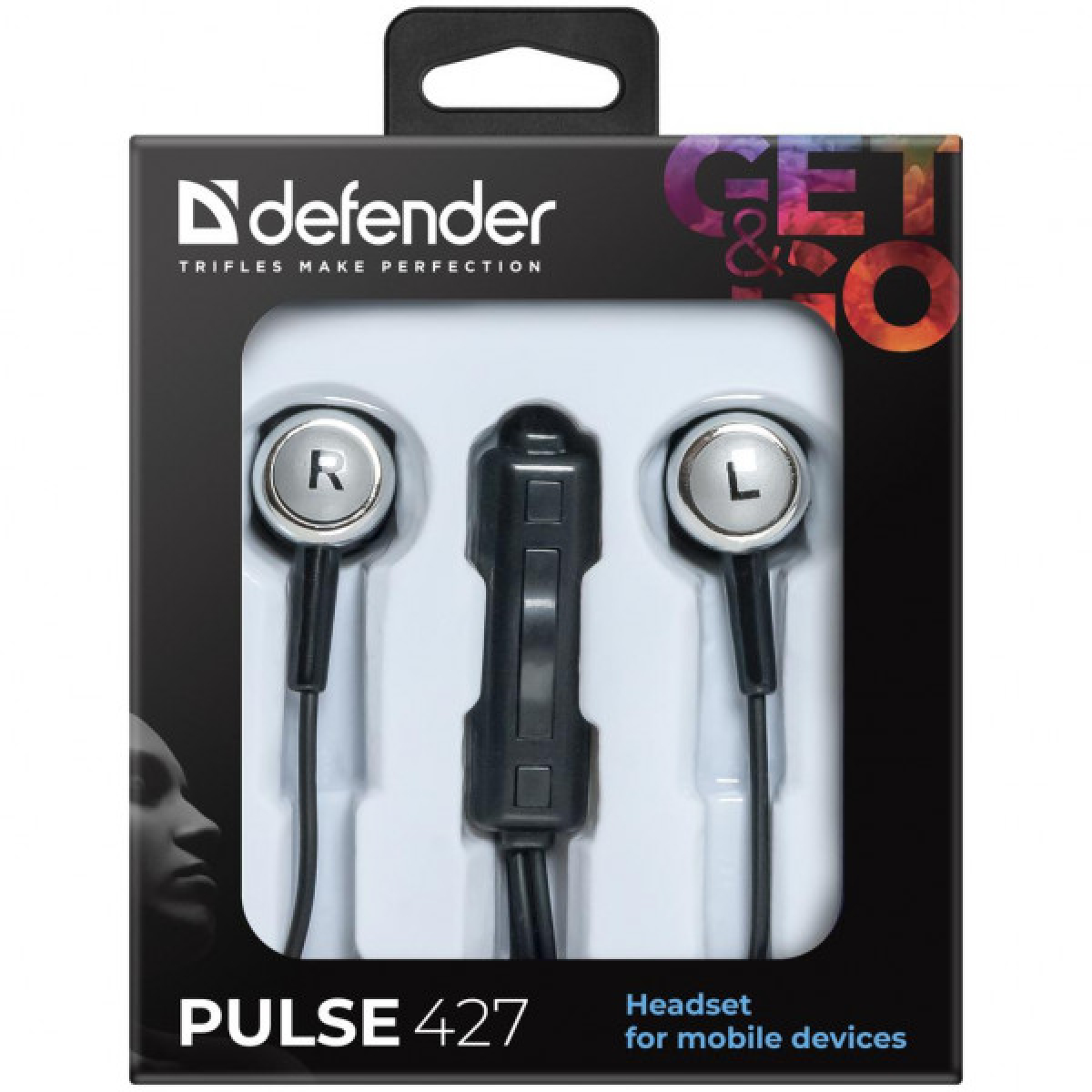 Наушники Defender Pulse 427 Black (63427) - Фото 3