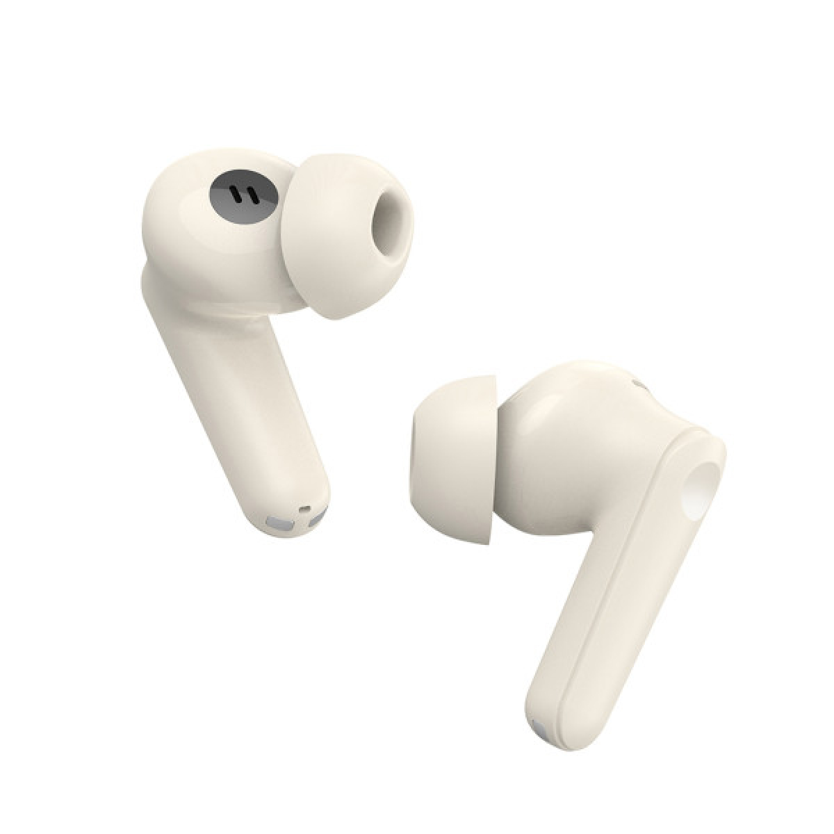 Навушники ColorWay Slim TWS-1 Earbuds Long Life Beige (CW-TWS1BE) - Фото 2