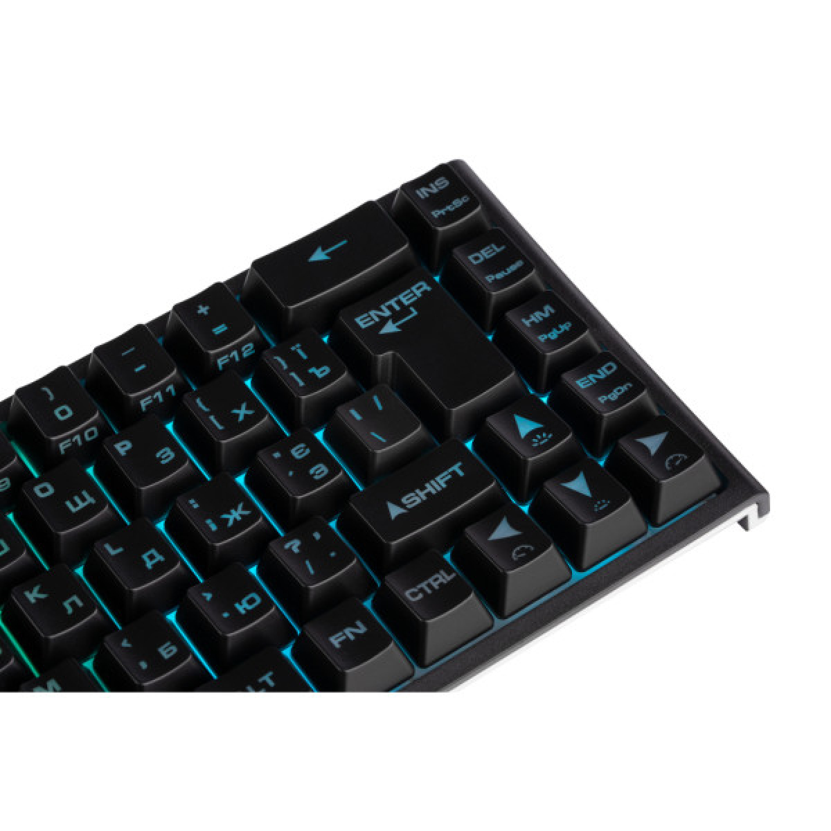 Клавіатура 2E GAMING KG350 RGB 68key USB Black (2E-KG350UBK) - Фото 3