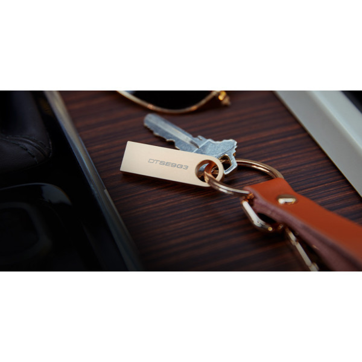 USB флеш накопичувач Kingston 64GB DataTraveler SE9 G3 Gold USB 3.2 (DTSE9G3/64GB) - Фото 3