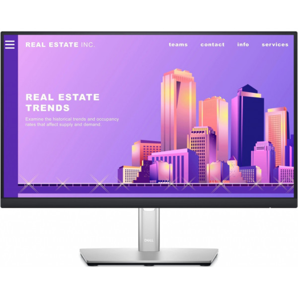 Монитор Dell P2222H (210-BBBE) - Фото 1