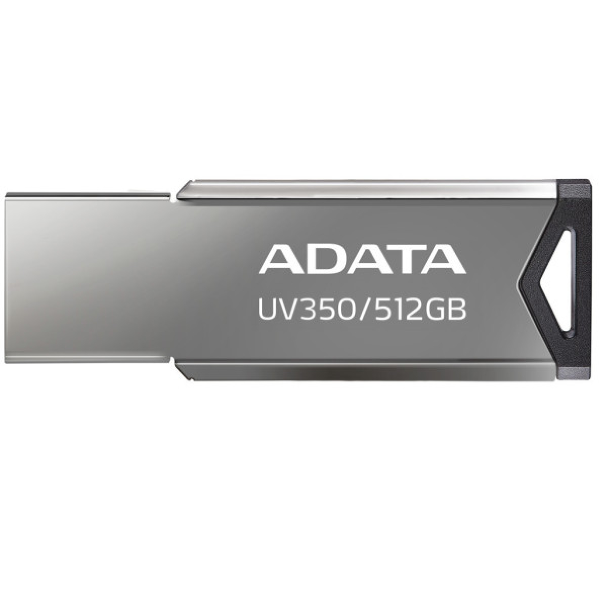 USB флеш накопитель ADATA 512GB UV350 Metallic USB 3.2 (AUV350-512G-RBK) - Фото 3