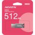 USB флеш накопитель ADATA 512GB UV350 Metallic USB 3.2 (AUV350-512G-RBK) - Фото 4