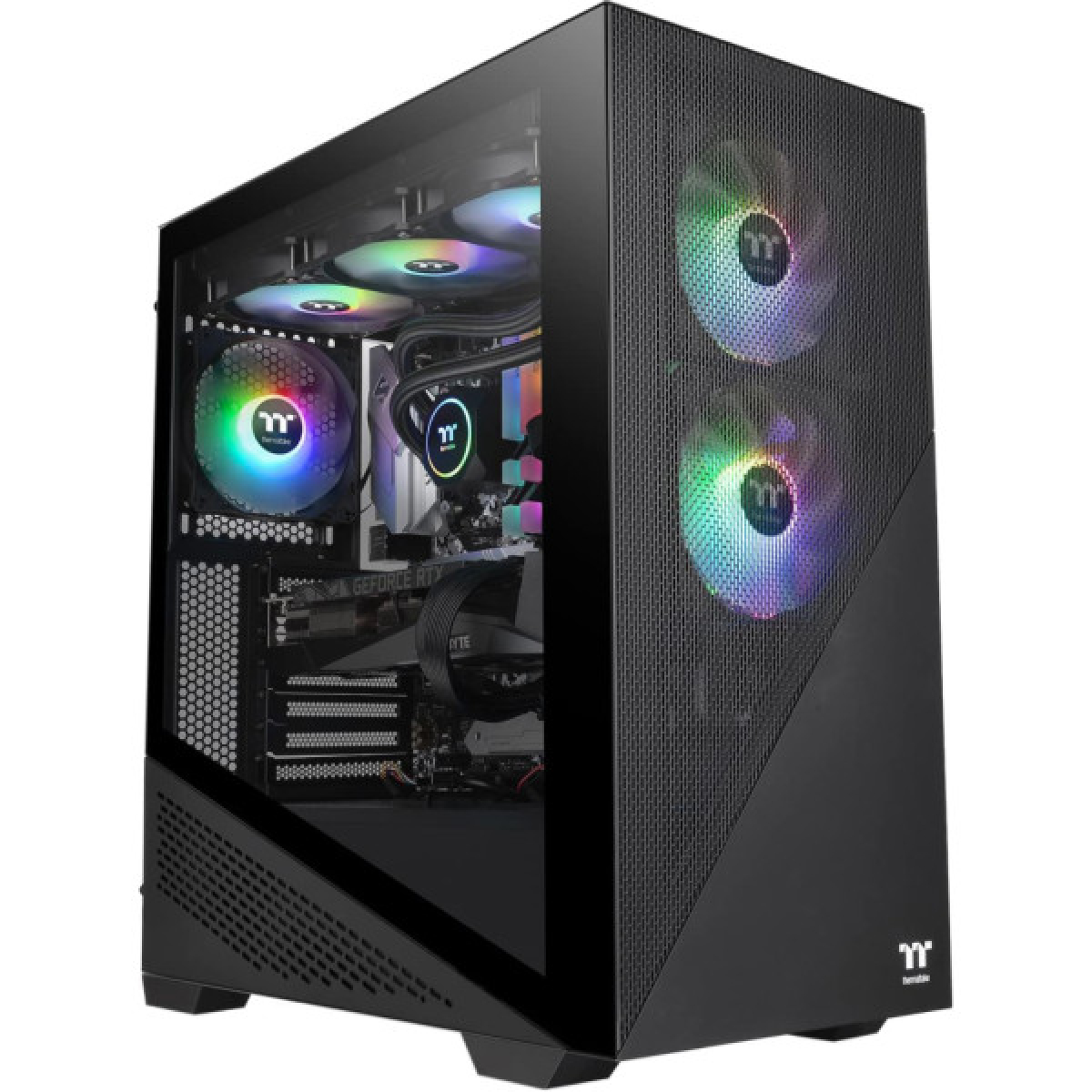 Корпус ThermalTake Divider 370 TG ARGB Black (CA-1S4-00M1WN-00) - Фото 1