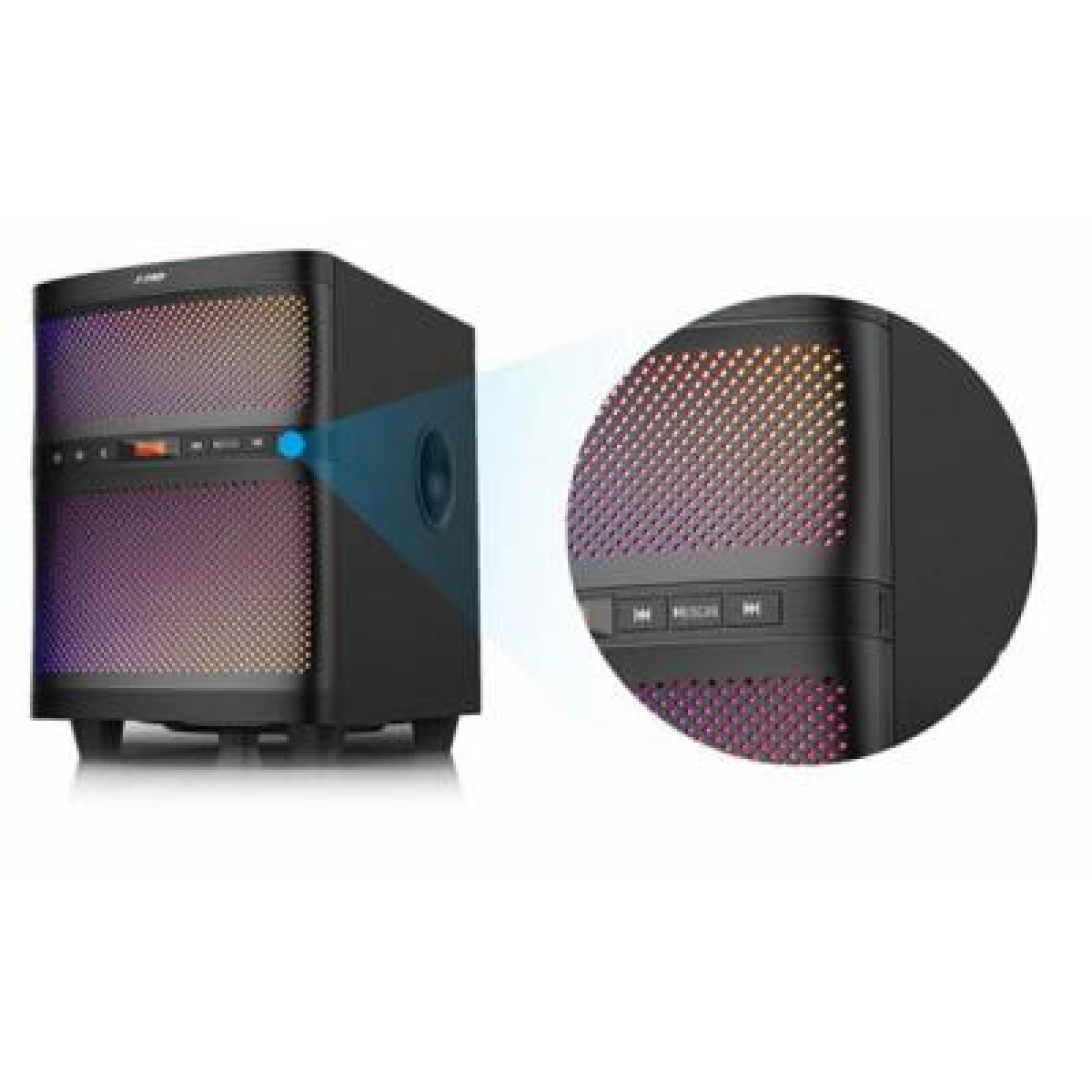 Акустическая система F&D F5060X black - Фото 4