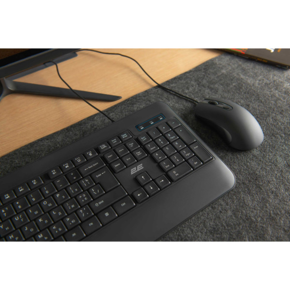 Клавіатура 2E 2Е KS109 USB-A Black (2E-KS109UB) - Фото 3