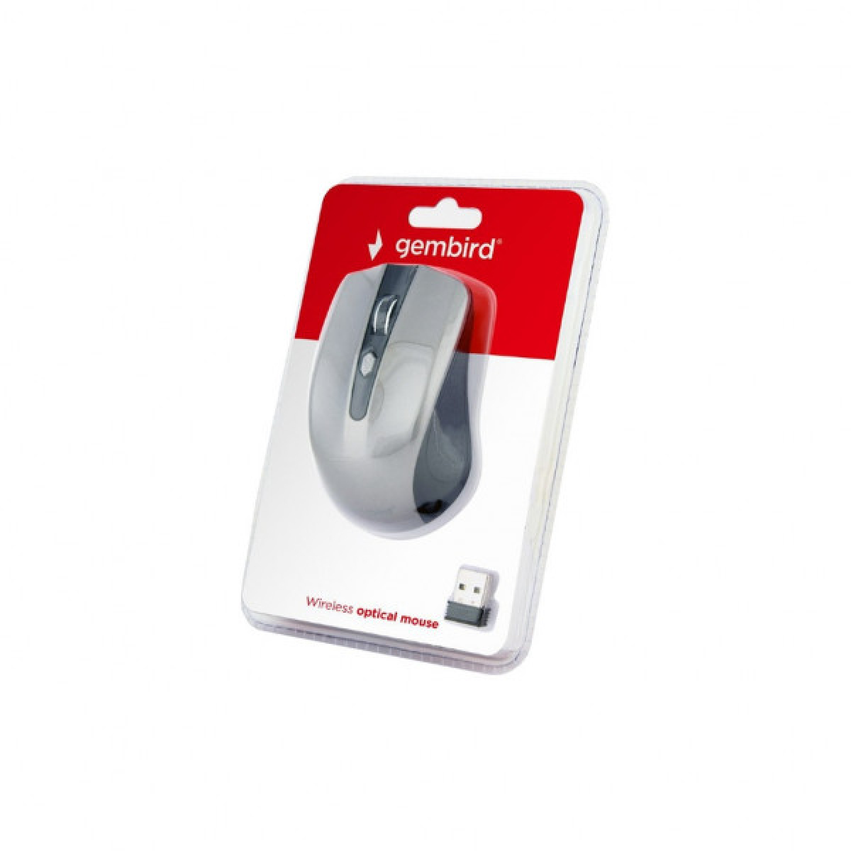 Мишка Gembird MUSW-4B-04-BG Grey+Black (MUSW-4B-04-BG) - Фото 3