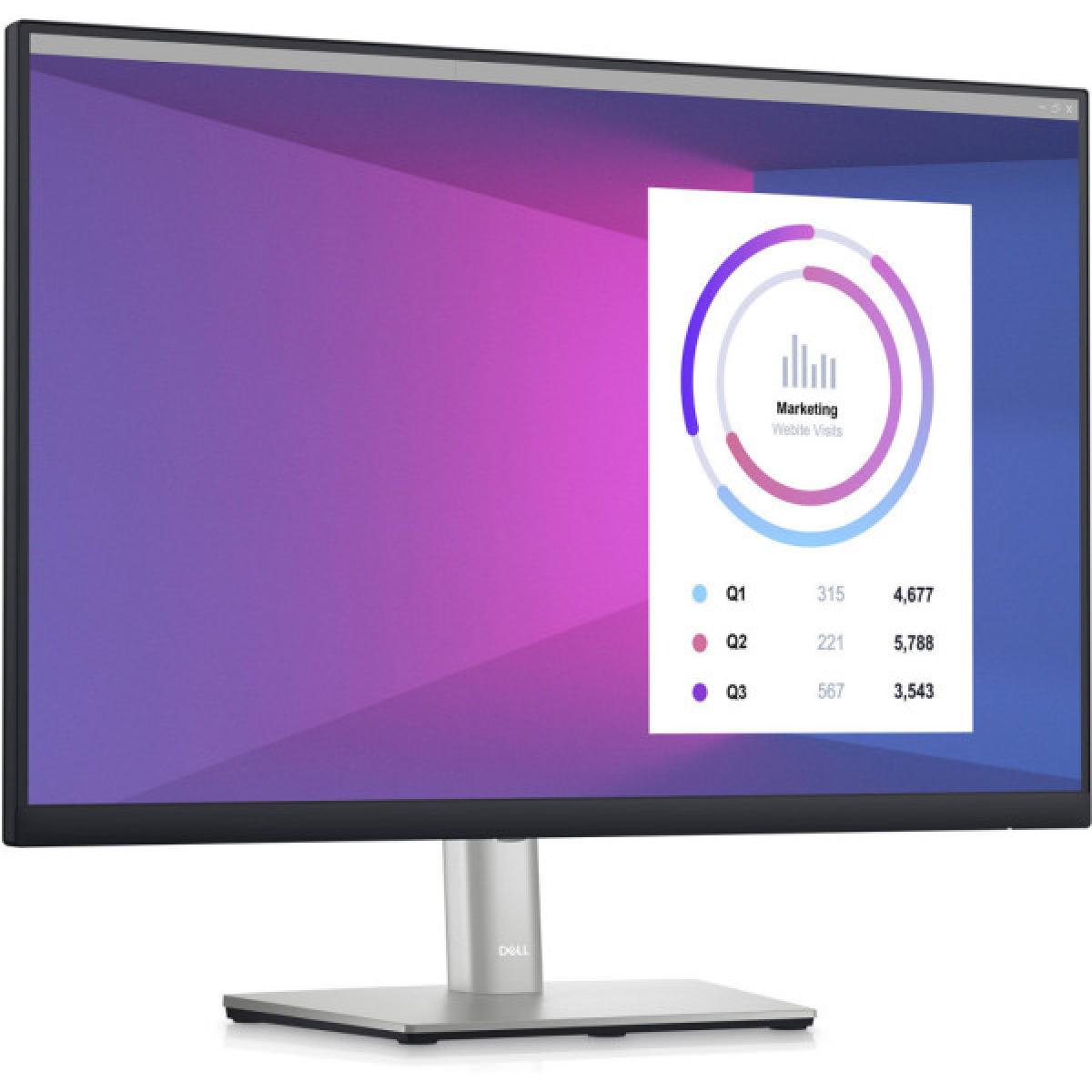 Монитор Dell P2425H (210-BMFF) - Фото 2
