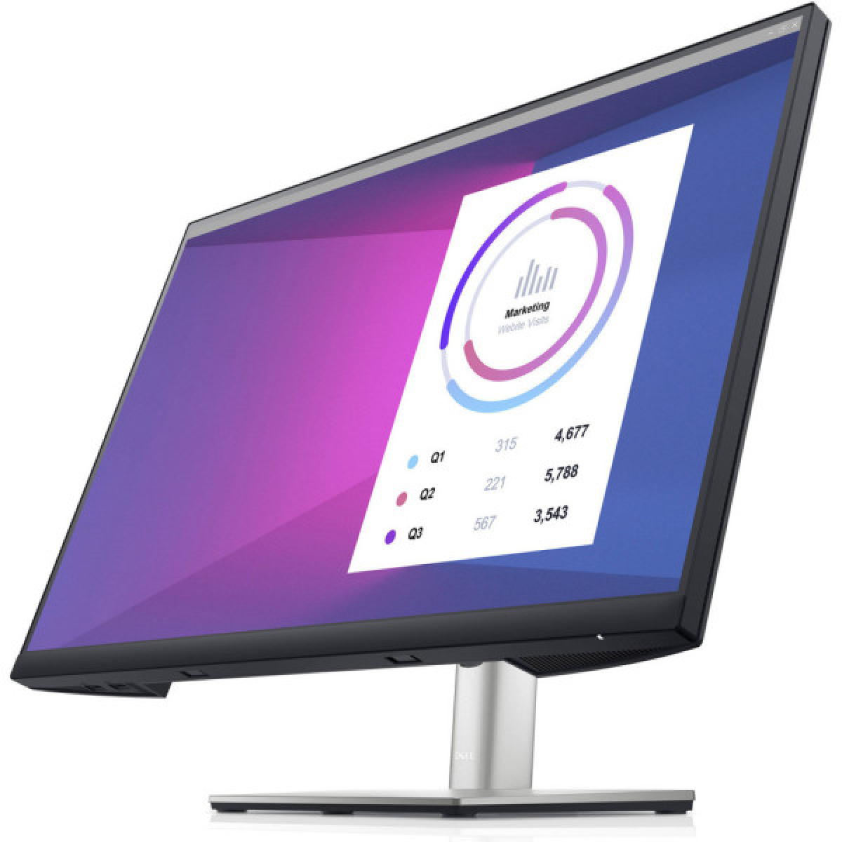 Монитор Dell P2425H (210-BMFF) - Фото 3