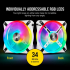 Кулер для корпуса Corsair QL Series, WHITE QL120 RGB (CO-9050104-WW) - Фото 10