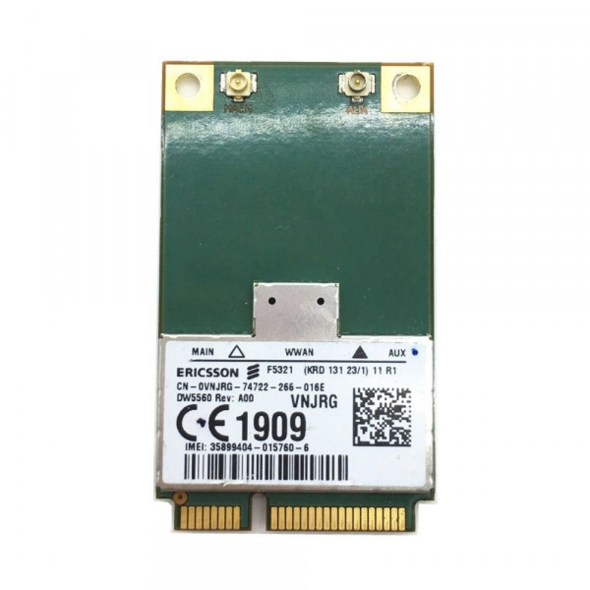 Модем 3G Ericsson F5521gw DW5560 N173 для ноутбука (CN-0VNJRG)