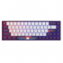 Клавіатура Dark Project Sunrise PBT RGB Mech G3MS Sapphire USB Violet/White (DPP68_GSH_SUNR_ANSI_UA) - Фото 1