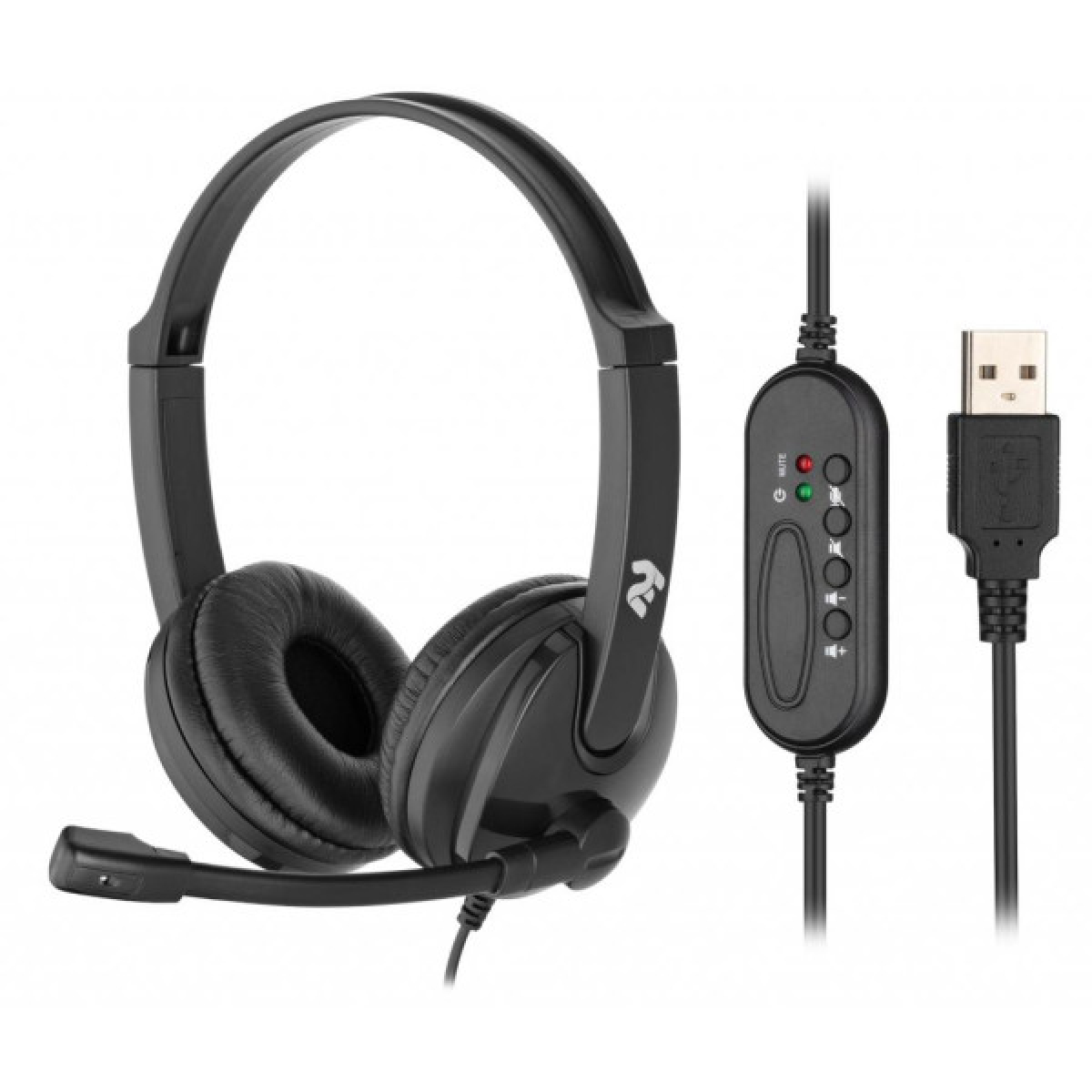 Навушники 2E CH12 On-Ear USB (2E-CH12SU) - Фото 1