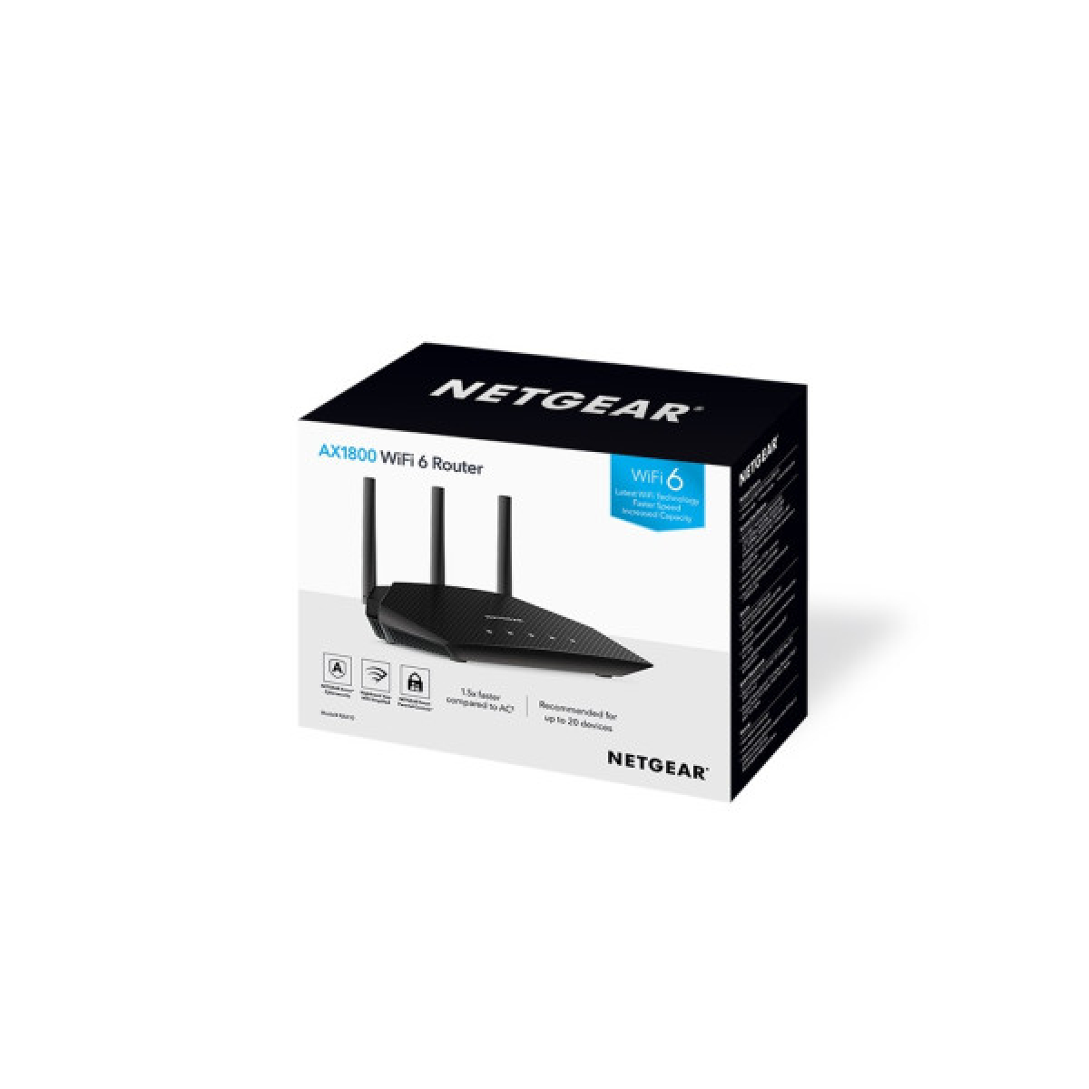 Маршрутизатор Netgear RAX10-100EUS - Фото 6