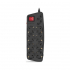 Сетевой фильтр питания REAL-EL REAL-EL RS-10 Protect, 5m, black (EL122300040) - Фото 1