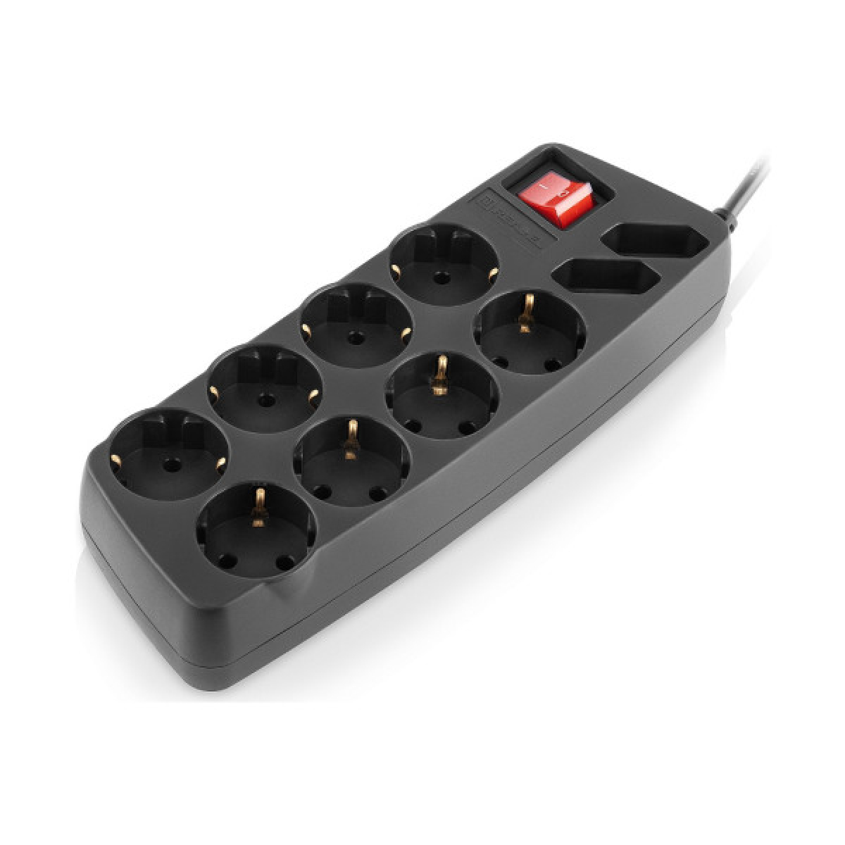 Сетевой фильтр питания REAL-EL REAL-EL RS-10 Protect, 5m, black (EL122300040) - Фото 2