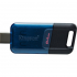 USB флеш накопичувач Kingston 64GB DataTraveler 80 M USB-C 3.2 Blue/Black (DT80M/64GB) - Фото 3
