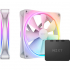 Кулер до корпусу NZXT F140RGB Duo (RF-D14DF-W1) - Фото 1