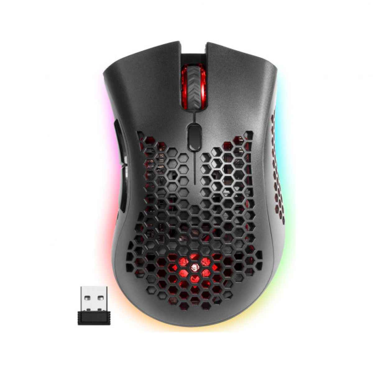 Мишка Defender Warlock GM-709L RGB Wireless Black (52709) - Фото 1