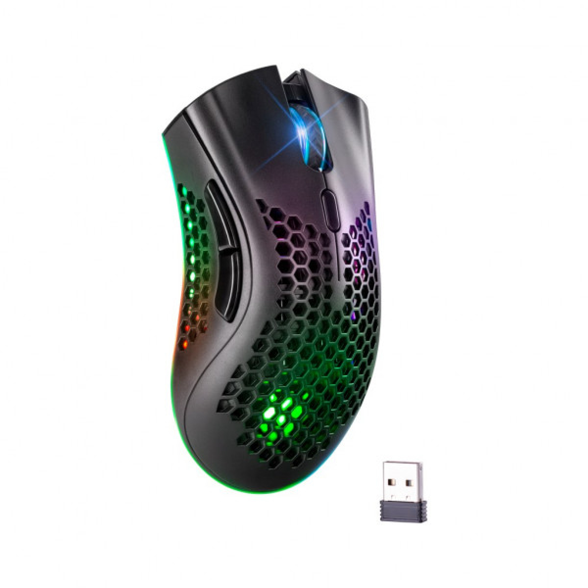 Мишка Defender Warlock GM-709L RGB Wireless Black (52709) - Фото 2