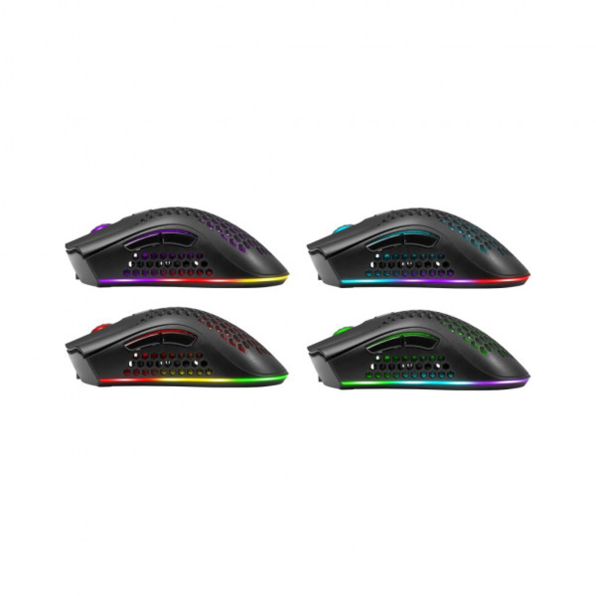 Мишка Defender Warlock GM-709L RGB Wireless Black (52709) - Фото 7