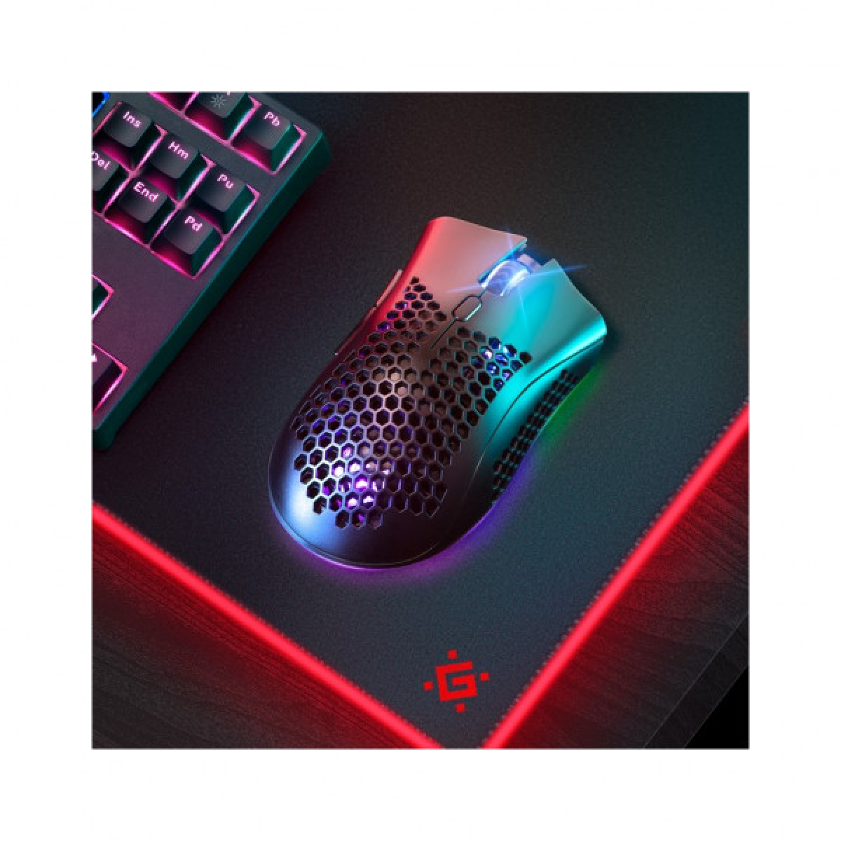 Мишка Defender Warlock GM-709L RGB Wireless Black (52709) - Фото 10