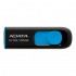 USB флеш накопичувач ADATA 256GB UV128 Black/Blue USB 3.2 (AUV128-256G-RBE) - Фото 1