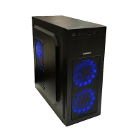 Ігровий комп'ютер (CRYSTAL II) i7-4770K/16 RAM/256 SSD/320 HDD/AMD RX580 4GB