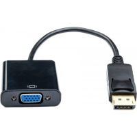 Адаптер DisplayPort (M) - VGA (F) Black, 15 см