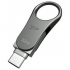 USB флеш накопитель Silicon Power 32GB Mobile C80 Silver USB 3.2 (SP032GBUC3C80V1S) - Фото 2