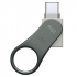 USB флеш накопитель Silicon Power 32GB Mobile C80 Silver USB 3.2 (SP032GBUC3C80V1S) - Фото 4