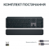 Клавіатура Logitech MX Keys S Plus Palmrest Wireless UA Graphite (920-011589) - Фото 9