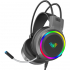 Навушники Aula S608 Wired Gaming Headset 3.5mm*2 + USB Black (6948391235509) - Фото 1