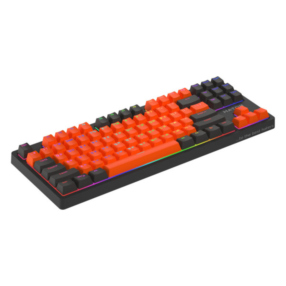 Клавіатура Hator Rockfall 2 Mecha Signature Edition USB Black/Orange/Black (HTK-520-BOB) - Фото 3