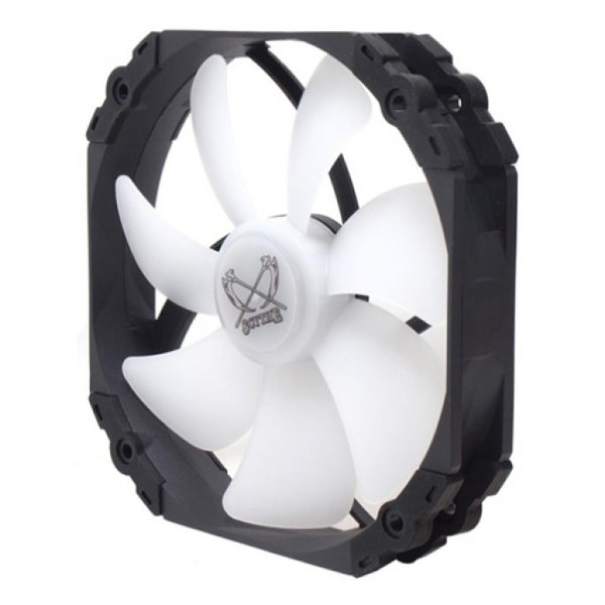 Кулер до корпусу Scythe Kaze Flex 140 mm Round RGB PWM (KF1425FD18R-P) - Фото 2