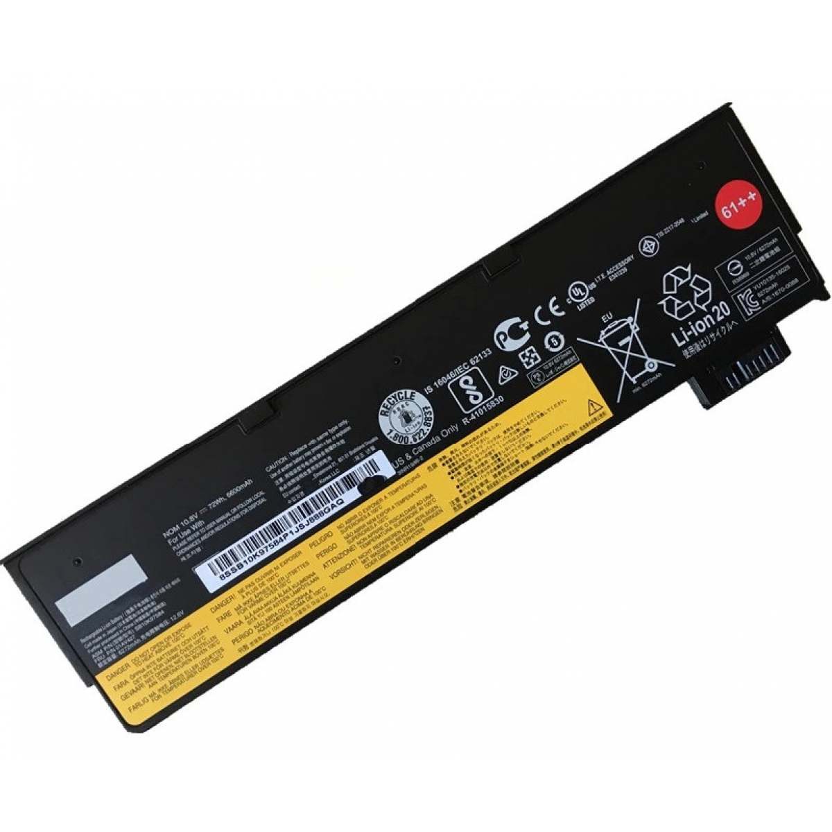 Батарея для ноутбука Lenovo T470, T480, T580 (01AV425) 4400mAh