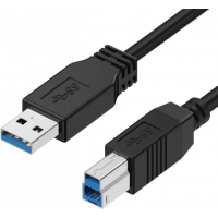 Кабель USB A 3.0 - USB B 3.0, 1.5 м, Black (для принтера)