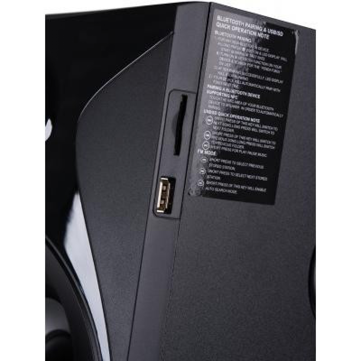 Акустическая система F&D F-380X black - Фото 9