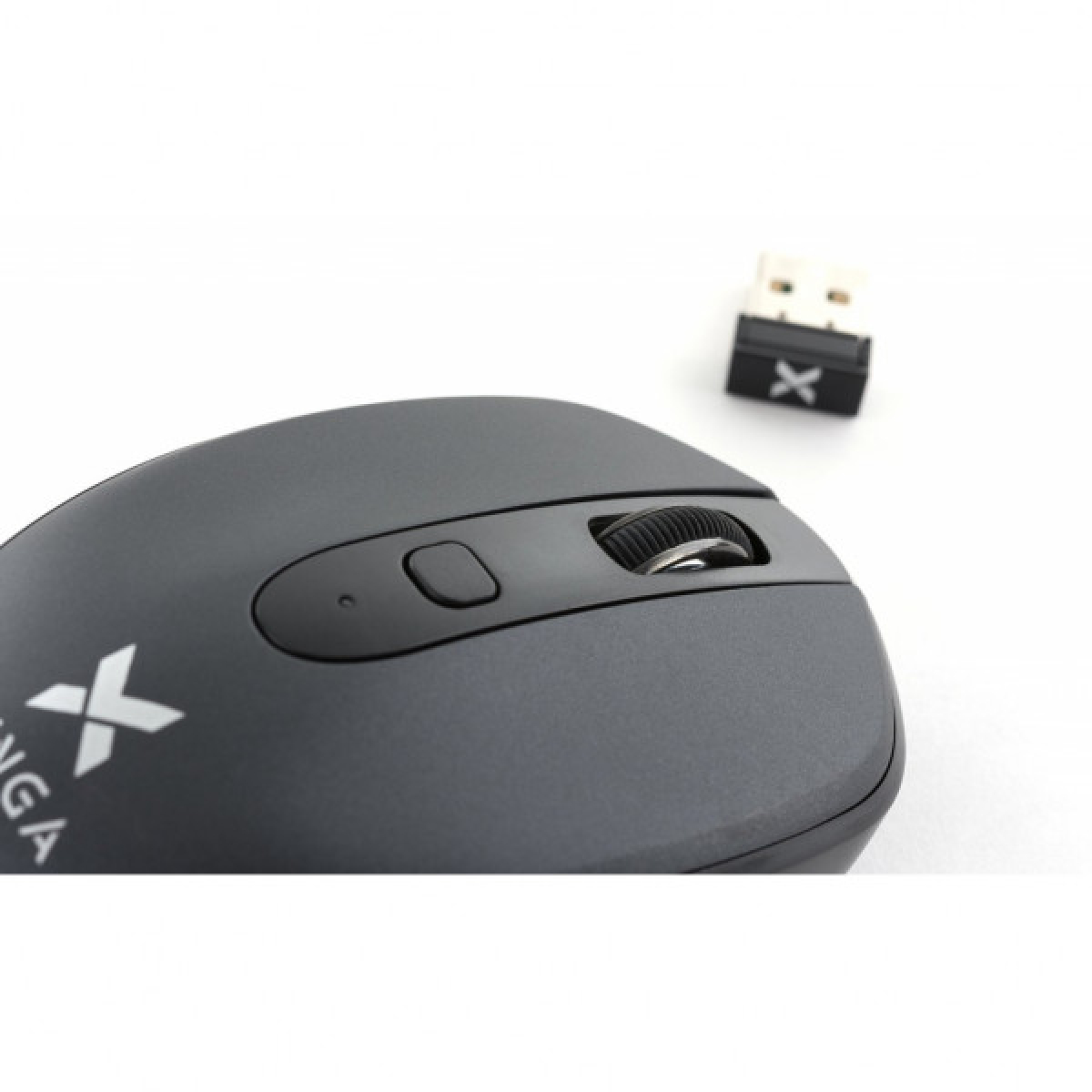 Мишка Vinga MSW-908 Silent Click black - Фото 5