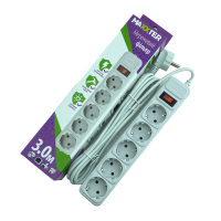 Фильтр сетевой 3 м Maxxter (SPM5-G-10G), 5 розеток