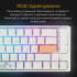 Клавіатура Ducky One 3 SF Cherry MX Red RGB UA USB White (DKON2167ST-RUAPXPWWWSC1) - Фото 3