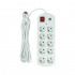 Сетевой фильтр питания PowerPlant 5м, 10 розеток, USB, євро, 100% мідь (YS-N6065/5) (EX610556) - Фото 2