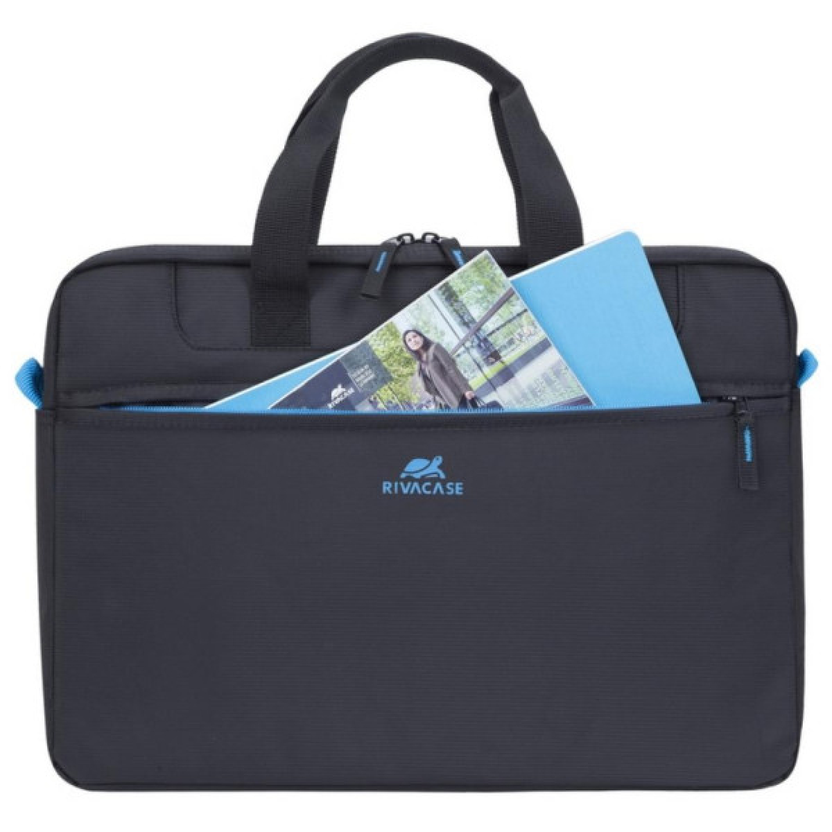 Сумка для ноутбука RivaCase 15.6" 8037 Black (8037Black) - Фото 5