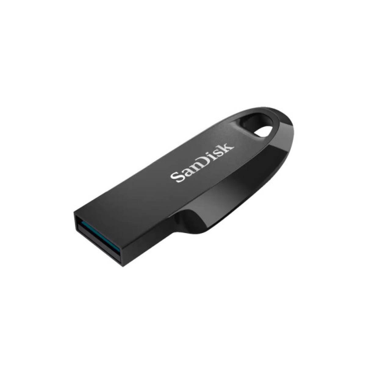 USB флеш накопичувач SanDisk 128GB Ultra Curve Black USB 3.2 (SDCZ550-128G-G46) - Фото 2
