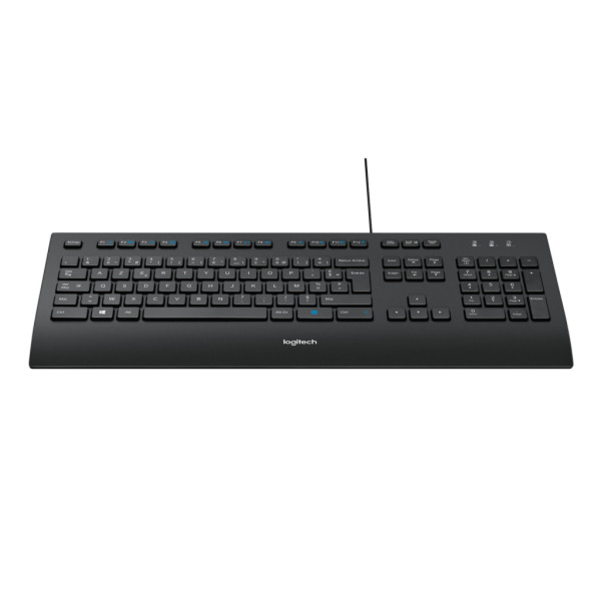 Клавіатура Logitech K280e for Business USB UA Black (920-005217) - Фото 3
