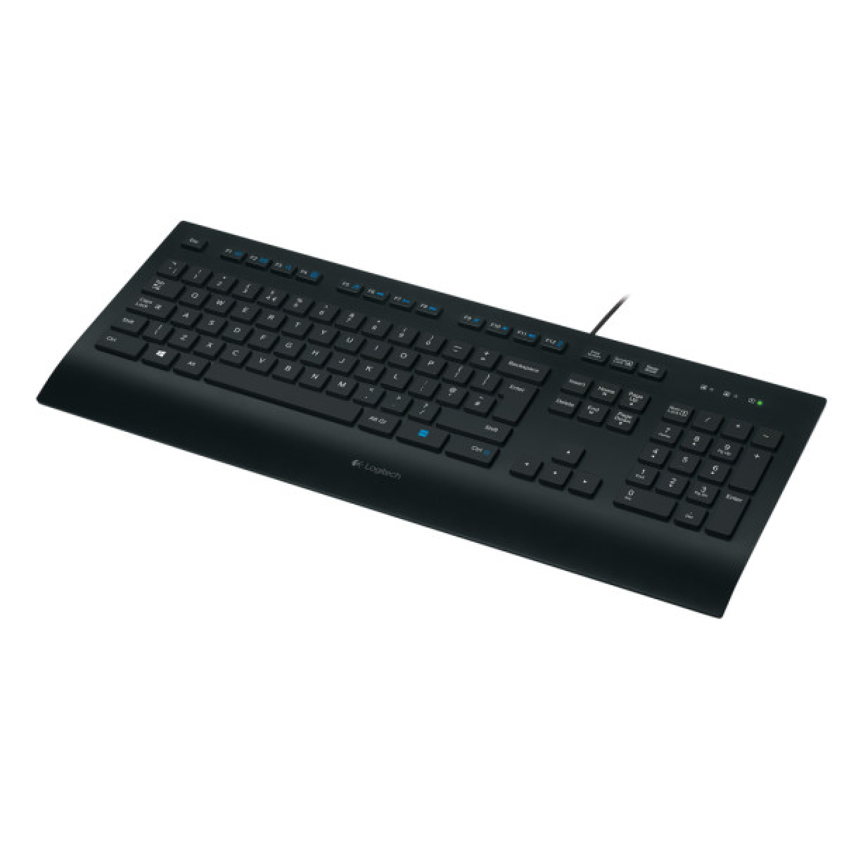 Клавіатура Logitech K280e for Business USB UA Black (920-005217) - Фото 4