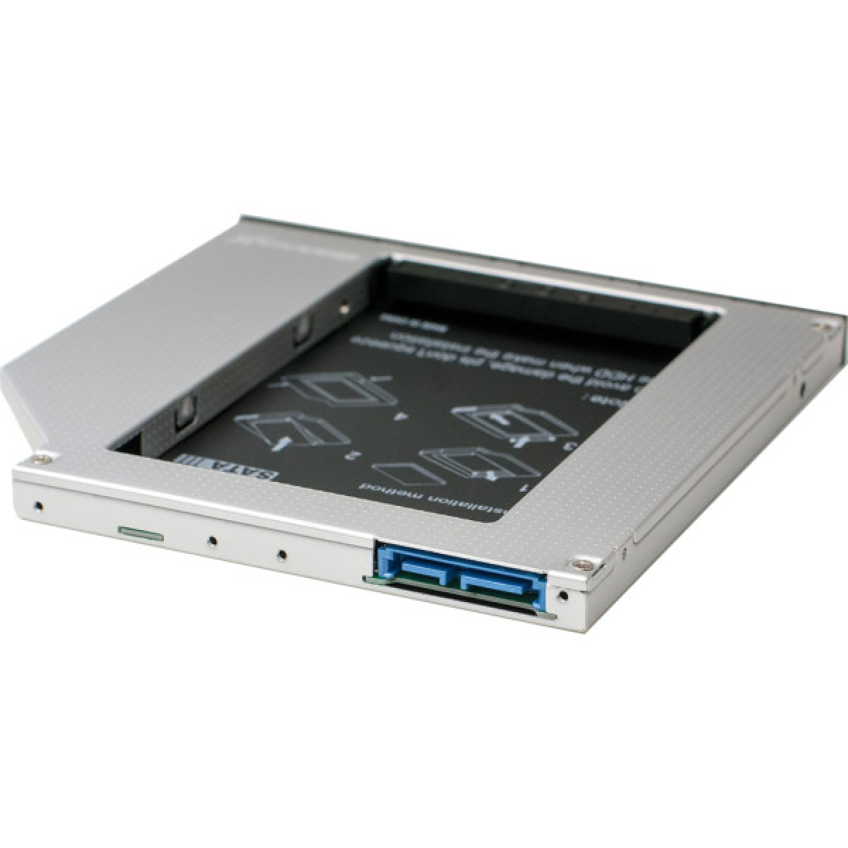 Фрейм-переходник Grand-X HDD 2.5'' to notebook 9.5 mm ODD SATA3 (HDC-26) - Фото 2