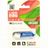 USB флеш накопитель Mibrand 4GB Aligator Blue USB 2.0 (MI2.0/AL4U7U) - Фото 2