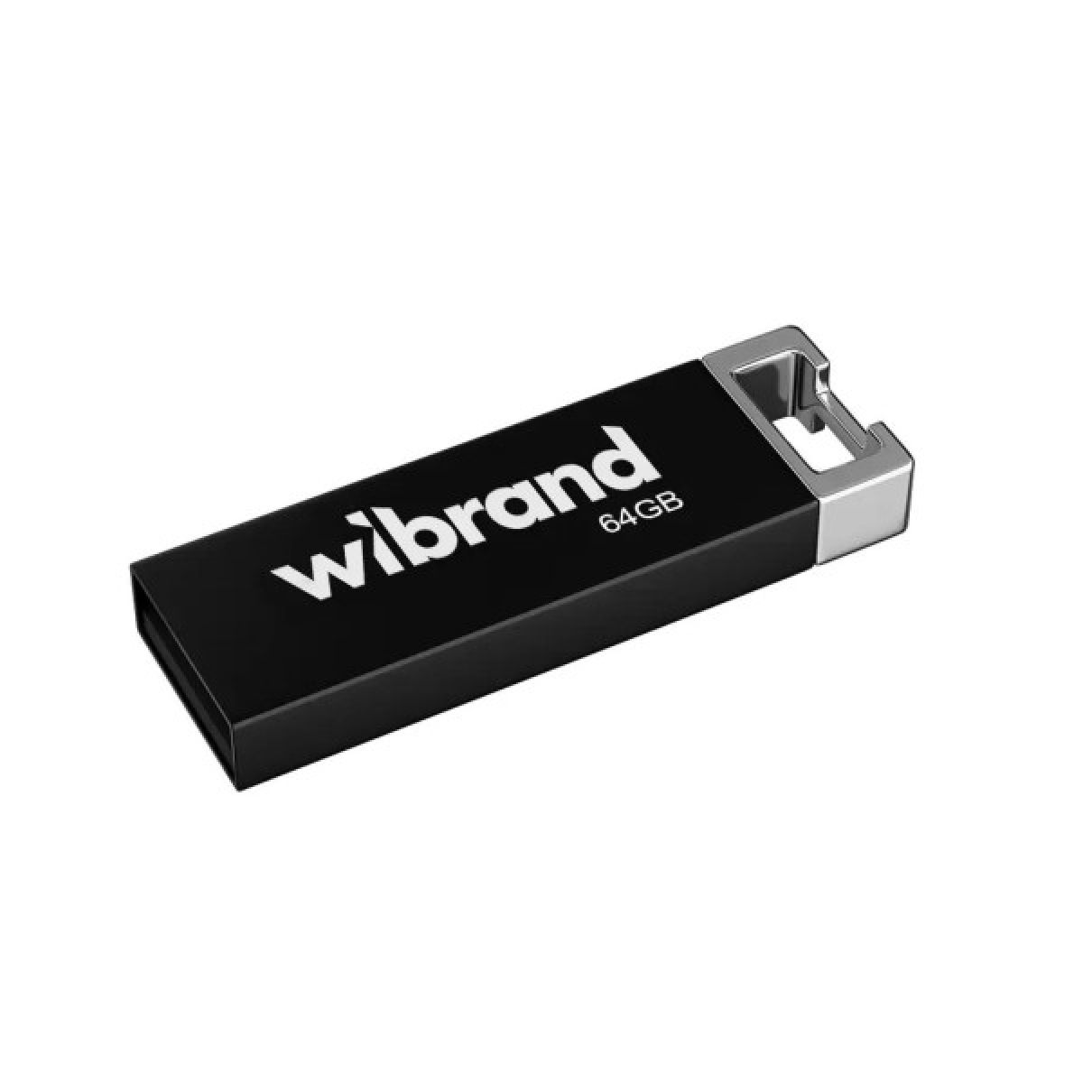 USB флеш накопитель Wibrand 64GB Chameleon Black USB 2.0 (WI2.0/CH64U6B) - Фото 1