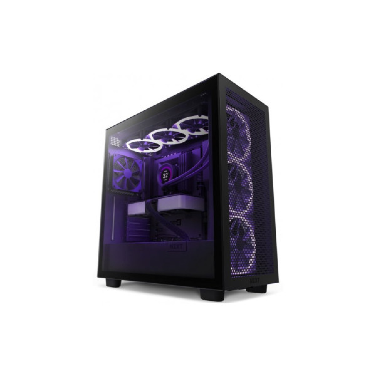 Корпус NZXT H7 v1 2022 Flow Edition All Black (CM-H71FB-01) - Фото 1